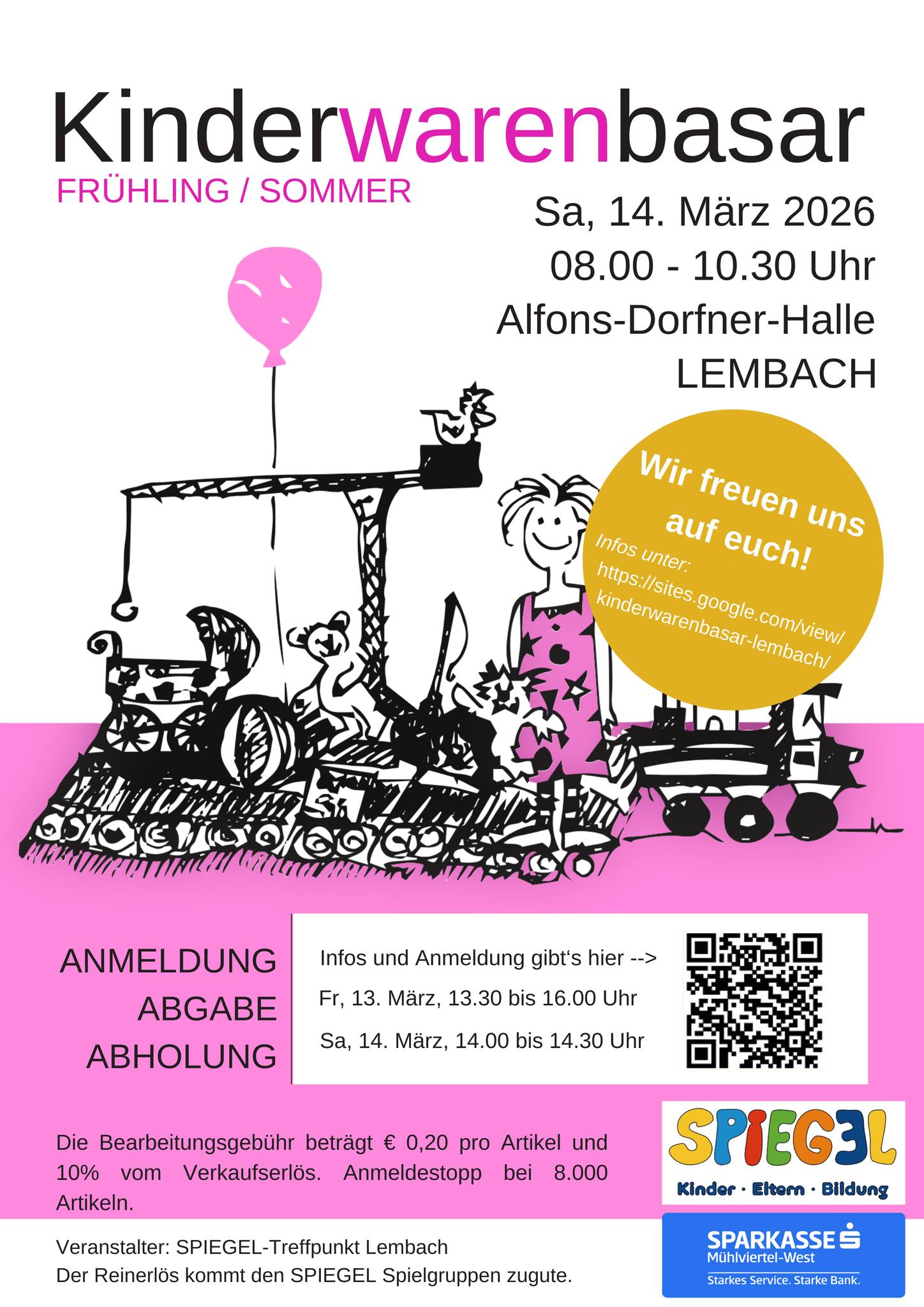 Kinderwarenbasar Frühjahr/Sommer 2026