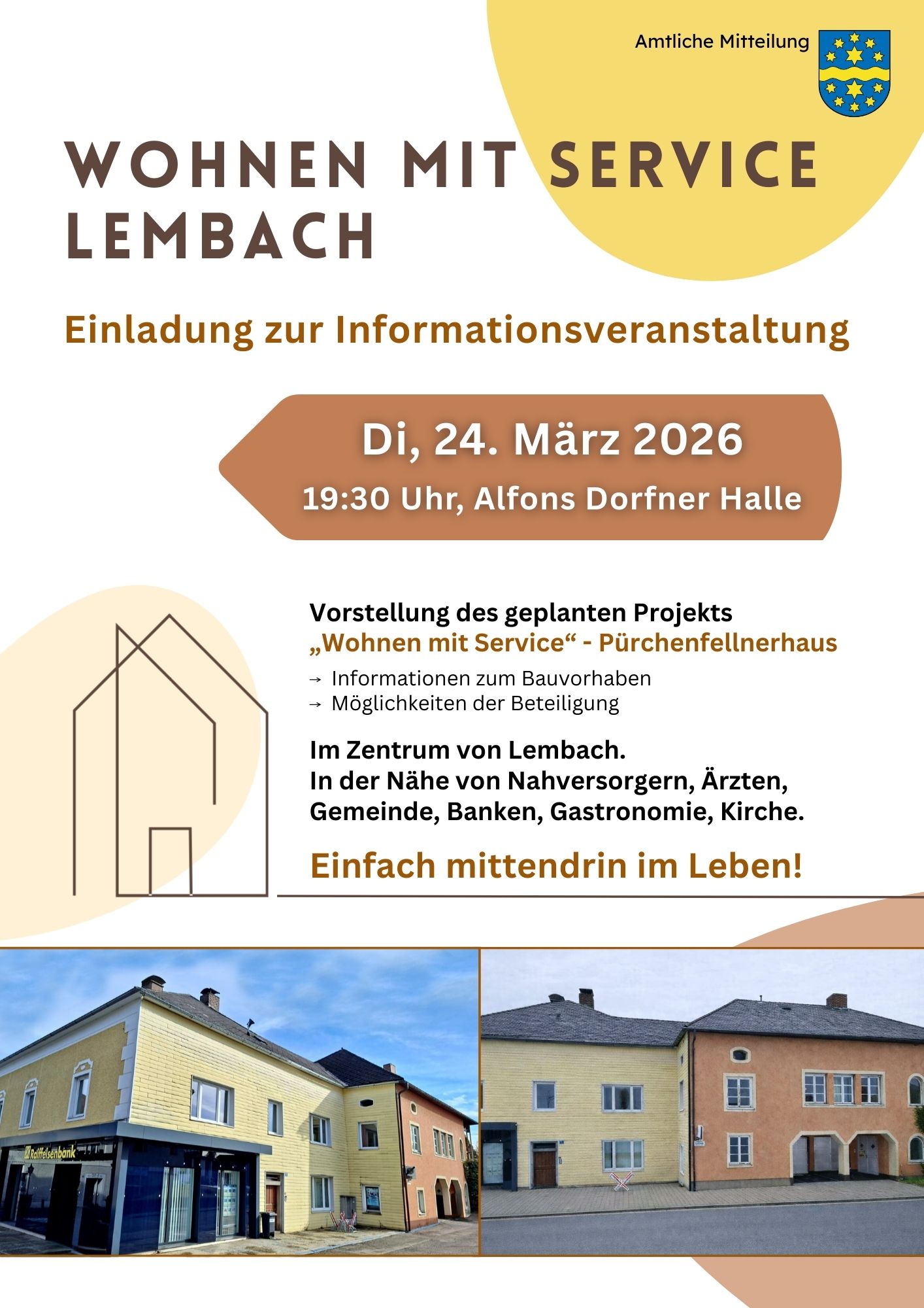 Infoveranstaltung "Wohnen mit Service"